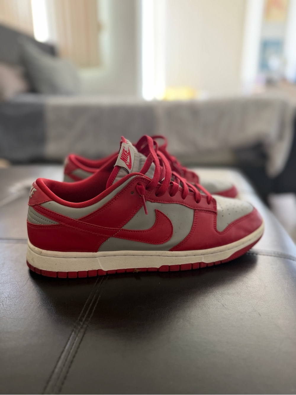 Nike Men’s UNLV Dunks - Red/Gray